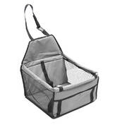 GREY Pet Car Booster Seat Puppy Cat Dog Auto Carrier Travel Protector Safety