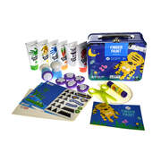 CHILDREN'S FINGER PAINT KIT(BLUE)