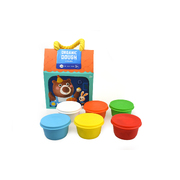 Organic Dough - 6 Colours Craft Kit