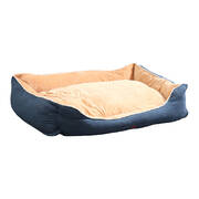 Pet Bed Mattress Dog Cat Pad Mat Puppy Cushion Soft Warm Washable L Blue
