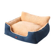 Pet Bed Dog Puppy Beds Cushion Pad Pads Soft Plush Cat Pillow Mat Blue L