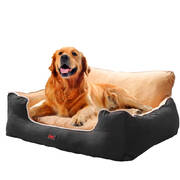 Pet Bed Dog Puppy Beds Cushion Pad Pads Soft Plush Cat Pillow Mat Grey L