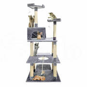 2M Cat Scratching Post Tree Pet Gym House Condo Furniture Scratcher