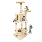 1.45M Cat Scratching Post Tree Gym House Condo Furniture Scratcher Tower