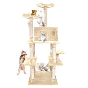 1.83M Cat Scratching Post Tree Gym House Condo Furniture Scratcher Tower