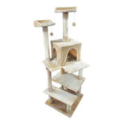 1.7M Cat Scratching Post Tree Gym House Condo Furniture Scratcher Tower