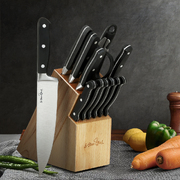 14-Piece Stainless Steel Non-Stick Kitchen Knife Set