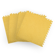Kids Play Mat Foldable Waterproof Carpet Baby Crawling Mats Yellow