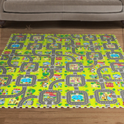Soft and Safe Child Rug: Transform Any Floor into a Comfortable Play Area with our 36PCS