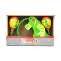 CROCODILE MARACA & TAMBOURINE
