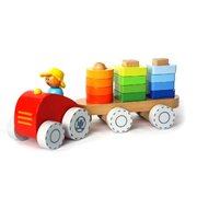 FARM TRACTOR W. STACKING SHAPE