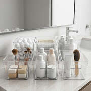 Clear Storage Bins 6-Pack Pantry Fridge Organiser | EXTG