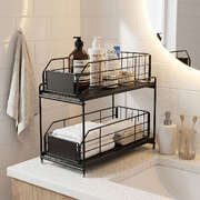 Toque 2 Tier Pull Out Cabinet Organizer Sliding Kitchen Storage Rack Under Sink