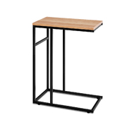 Wooden Metal Frame Coffee Side Table