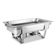 Emajin 9L Bain Marie Bow Chafing Dish Set Stainless Steel Food Buffet Warmer