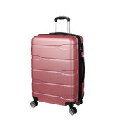 28" Expandable Luggage Travel Suitcase Trolley Case Hard Rose Gold