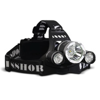 Weisshorn 4 Mode LED Flash Torch Headlamp