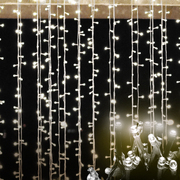 LED Curtain Fairy Lights Wedding Indoor Outdoor Xmas Garden Party Decor