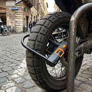 Bike D Lock 4 Digit Combination Cable Security | EXTG