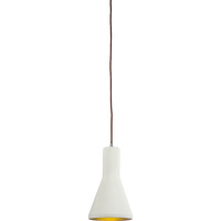 Luminite Concrete Funnel Pendant Lamp Stone 30 x 18cm