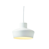  Matt White Retro Iron Pendant Lamp Retro 20 x 17cm 