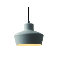  Matt Grey Retro Iron Pendant Lamp Retro 20 x 17cm 