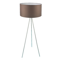 Floor Lamp Steel Silk Queena Coffee 50 x 135cm