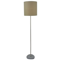 Luminite Cement Base Floor Lamp Lara Taupe D 30 x H 147cm