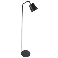Luminite Scando Floor Table Lamp Black 28.7 x 26 x 138.5cm
