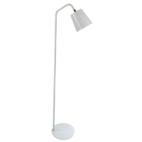Luminite Scando Floor Table Lamp White 28.7 x 26 x 138.5cm