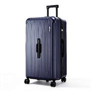 32 Trunk Luggage Suitcase Travel TSA Type-C 5 Wheels Deep Indigo