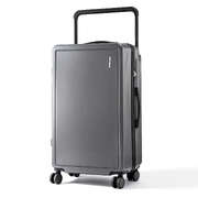 28 Wide Handle Luggage Suitcase Travel TSA Lock Anthracite Grey