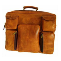 Bosski Leather Messenger Bag