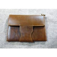 Leather iPad Cover - Brown