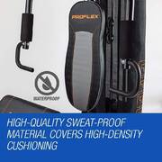 Multifunction Home Gym with 150lbs Weight Plates