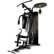Multi-Station Home Gym Equipment with Boxing Bag and Speedball
