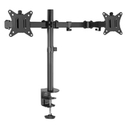 Monitor Arm Mount Dual 32" Black