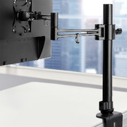 Adjustable Monitor Arm Desk Mounted - Black