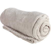 Embossed Mermaid Pattern Brush Flannel Blanket 4Ass 127X150Cm