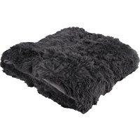 Plush Micro Mink Shaggy Blanket 127X152Cm 2 Asstd