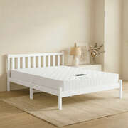 Double Bed Frame Mattress Bundle Pine Timber | EXTG