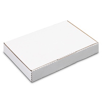 100x Mailing Box Mailer Diecut Cardboard Shipping Carton 220x145x35mm