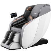  4D Massage Chair Electric Recliner Double Core Mechanism Massager ROWA White