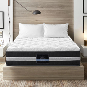 Extg Present Bedding Queen Mattress Bed Size 7 Zone Pocket Spring Medium Firm Foam 30cm