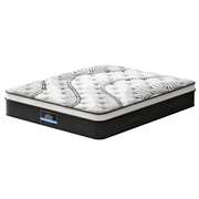 32cm Plush Euro Top Mattress Super King Supportive Comfortable Bed