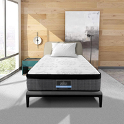 Extg Present Bedding King Single Bed Mattress 7 Zone Pocket Spring Cool Gel Foam Medium Firm 30cm