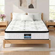30cm Pocket Spring Mattress Medium Firm Foam Euro Top Double Bed