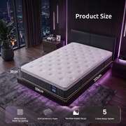 King Single Mattress Lumbar Support 203x106cm