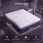 Double Mattress Medium Firm Pocket Spring 188x138cm