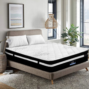 King Bed Mattress Size Extra Firm 7 Zone Pocket Spring Foam 28Cm